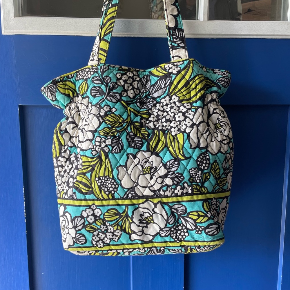 Vera Bradley Island Blooms Shoulder Bag